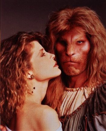 Image from the TV series'Beauty and the Beast'