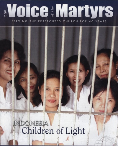 Voice of the Martyrs magazine cover