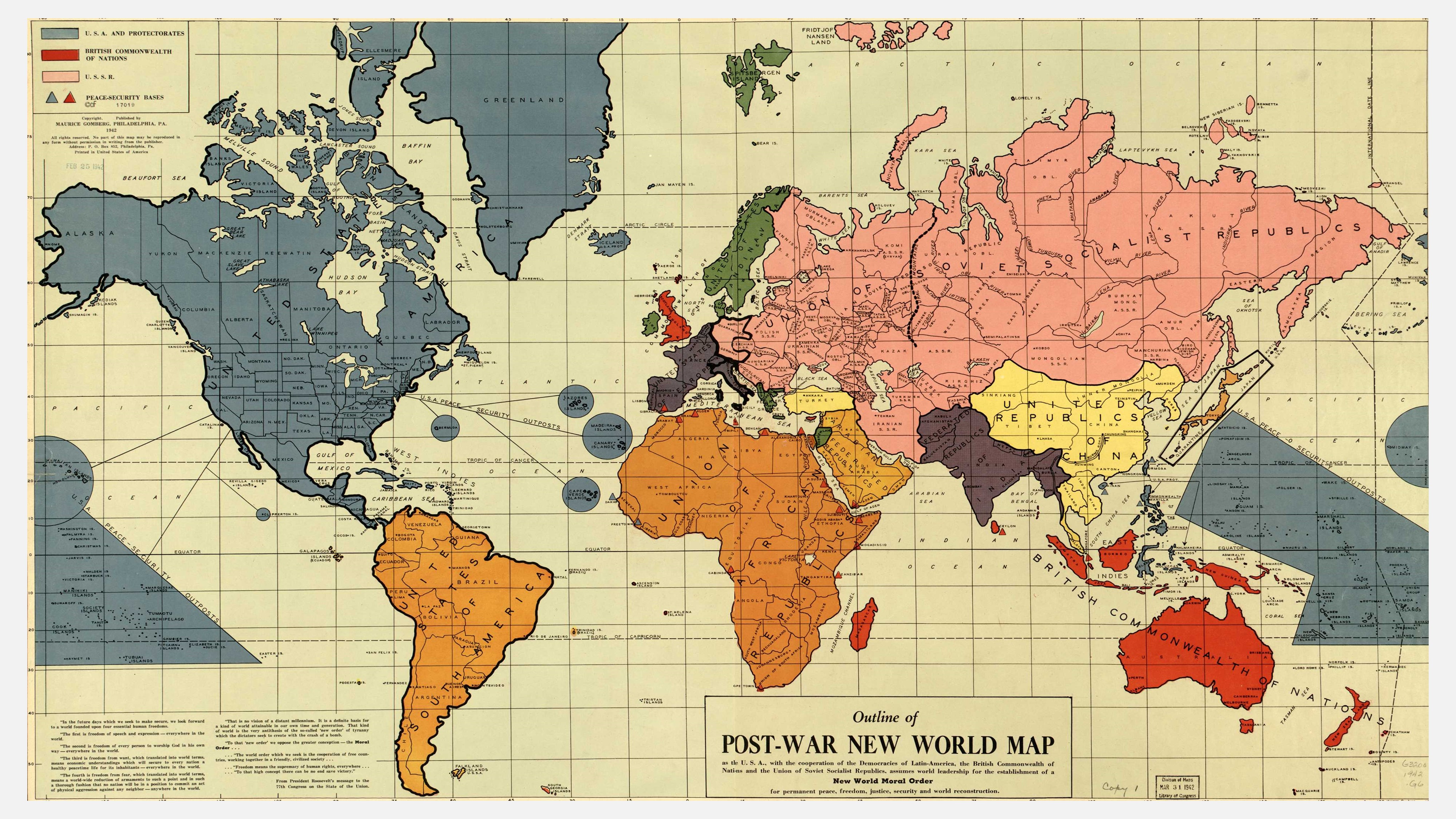 New World Order Map