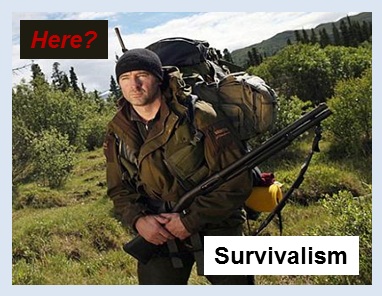 How secure is the refuge of survivalism?