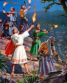 Gideon's broken vesel company, of 300, just 1% of the original 30,000, 